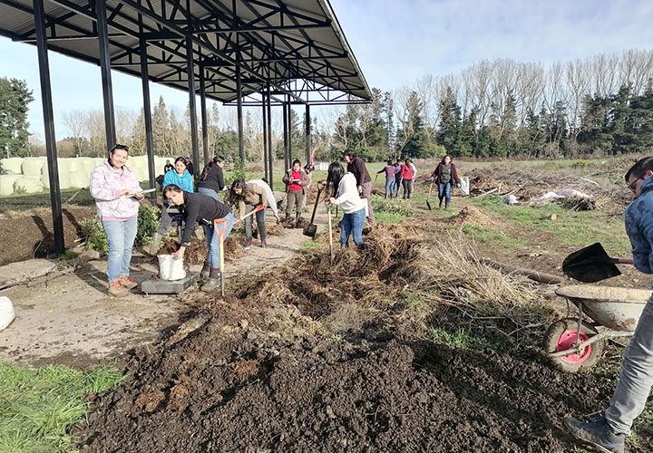 Profesionales del agro complementan su formación en producción sustentable