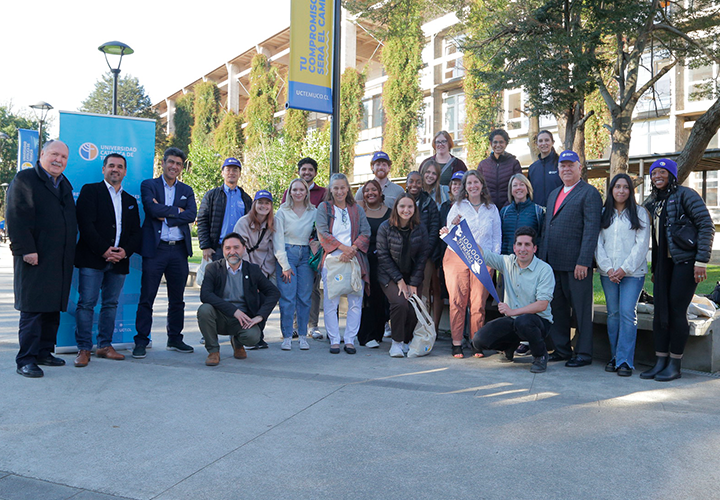 Internacionalización: Delegación de académicos y estudiantes de la Universidad de Missouri Kansas City visitan la UC Temuco