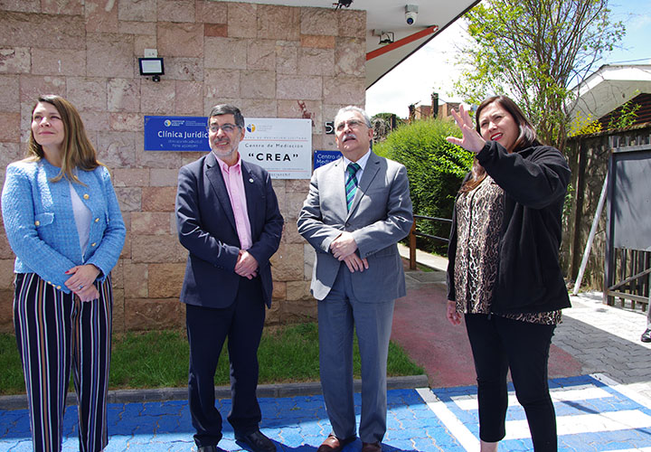 Presidente de la Corte de Apelaciones visita el CREA- UCT y valora su espacio de diálogo