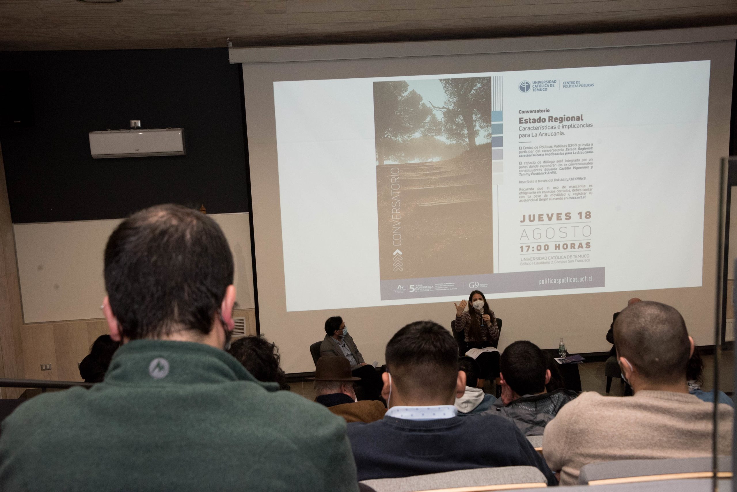 Conversatorio Estado Regional convocó a ex constituyentes para abordar la descentralización