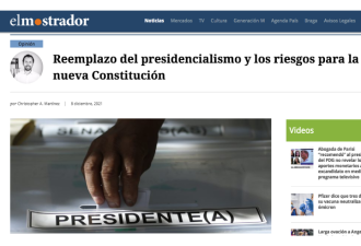 Columna de opinión: Reemplazo del presidencialismo y los riesgos para la nueva Constitución