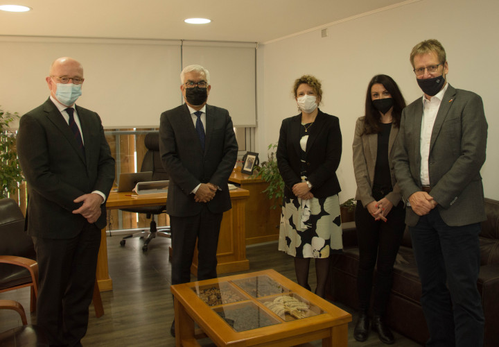 Embajador de Alemania en Chile visitó la Universidad Católica de Temuco