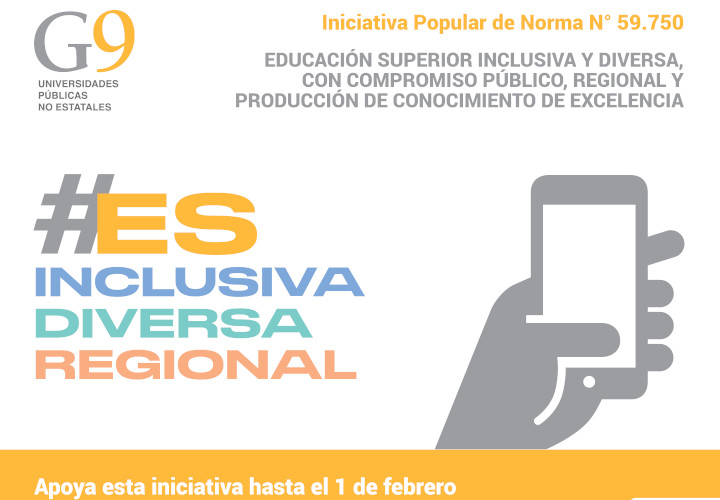 La UCT, desde la Red G9, apoya la presentación de norma constitucional para garantizar un sistema universitario inclusivo, diverso con compromiso público y regional