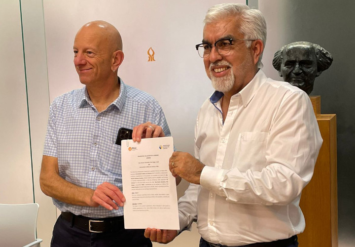 La UCT y la Universidad Israelí de Ben-Gurión firman convenio marco de colaboración en Investigación, Innovación y Desarrollo