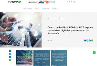 28.10.2021 Centro de Políticas Públicas UCT expone las brechas digitales presentes en La Araucanía