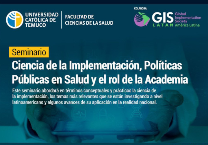 UCT y Global Implementation Society invitan a seminario gratuito sobre la Ciencia de la Implementación para el 30 de mayo