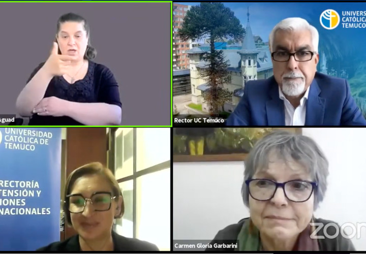 Seminario virtual plantea cómo fortalecer la Vinculación con el Medio en la UCT