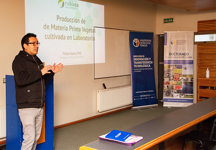 Doctorado en Ciencias Agropecuarias realizó charla sobre biotecnología