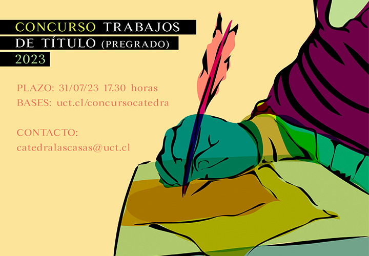 Cátedra Fray Bartolomé de Las Casas organiza Concurso de Trabajos de Título