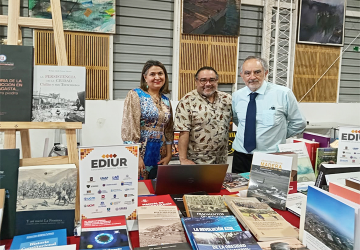 Ediciones UCT participa en Feria del Libro de Valdivia