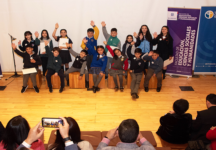 UCT comprometida con el fomento lector en niños y niñas de La Araucanía