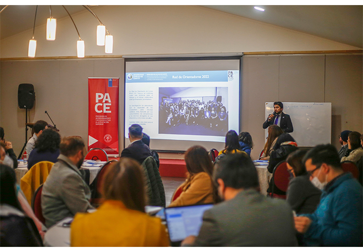 Establecimientos de la región participan de la jornada de orientadores PACE UCT 2022