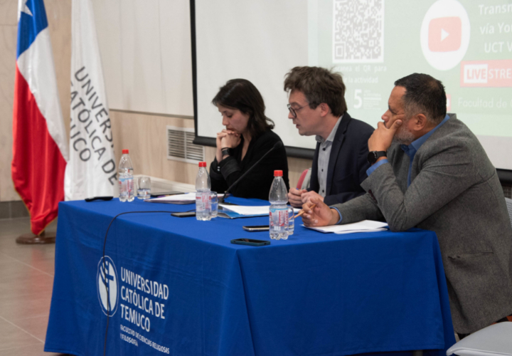 Realizan conversatorio sobre organizaciones religiosas y su relevancia en el debate público actual