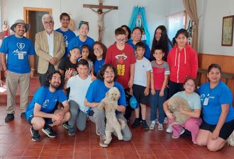 Rector Bórquez visita a jóvenes que se encuentran en Misiones de Verano en la comuna de Curacautín
