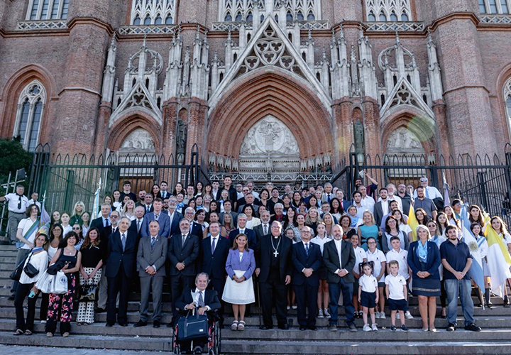 Rector Bórquez participa en 60ª aniversario de la Universidad Católica de La Plata, Argentina