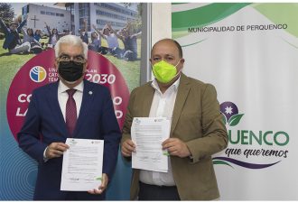 UCT firma convenio de colaboración con Municipalidad de Perquenco
