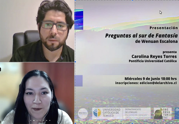 "Preguntas al sur de fantasía" fue presentado en la UC Temuco