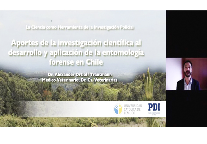 UC Temuco y PDI realizaron seminario sobre el aporte de las ciencias forenses a la labor investigativa