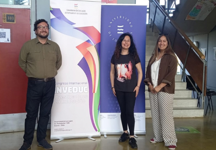 Tesistas Fondecyt del Magíster en Gestión Escolar expusieron en XIX Congreso Nacional y XIII Internacional de Investigadores en Educación, INVEDUC 2023