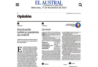 Columna de opinión Raúl Caamaño : Quo imus?