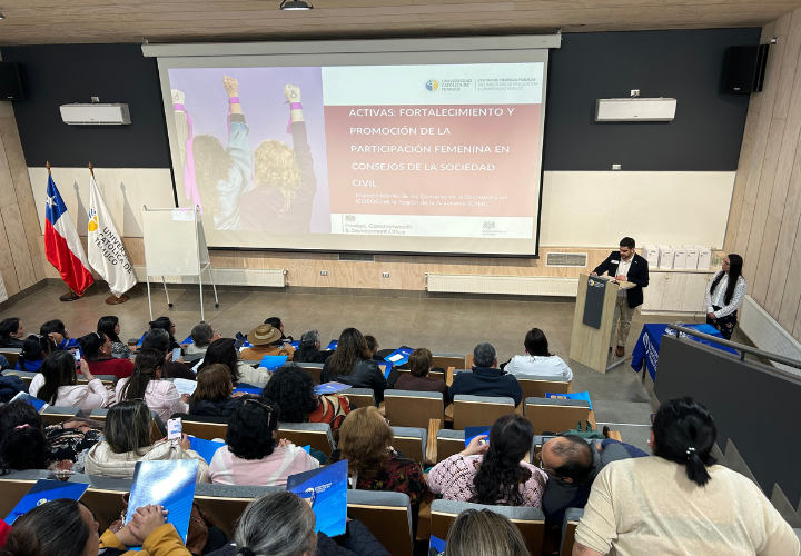 CPP-UCT y Embajada del Reino Unido congregan a mujeres dirigentas de  nueve comunas de La Araucanía