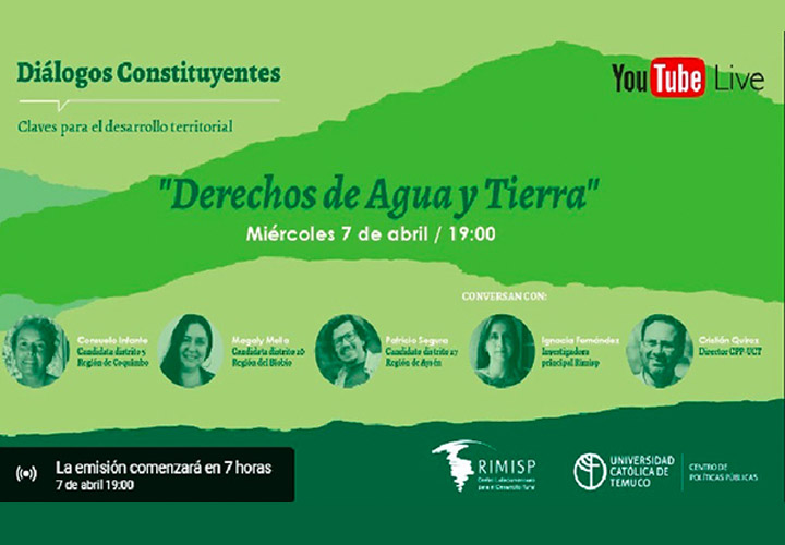 Continúa el ciclo de Diálogos Constituyentes organizado por el Centro de Políticas Públicas de la UCT