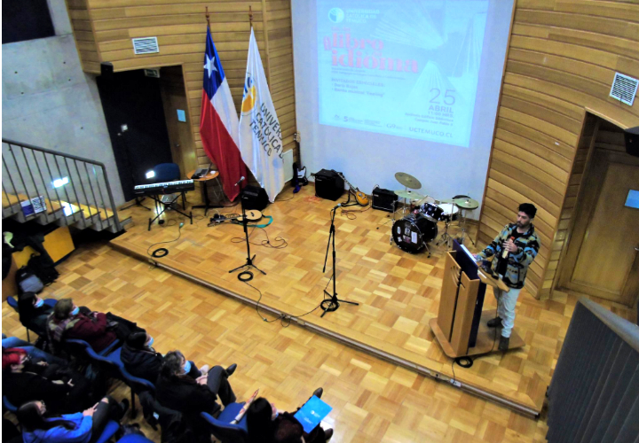 Departamento de Lenguas conmemora Día Del Libro y El Idioma con intervenciones artísticas y culturales