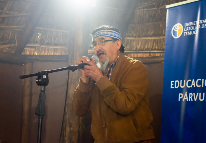 En la Ruka del campus San Juan Pablo II de la UCT se presentó el libro Allkütuayiñ: Introducción a la Música Mapuche