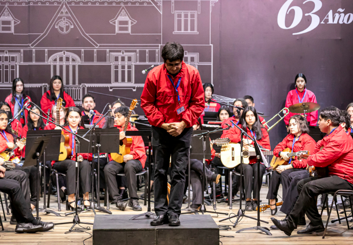 UC Temuco recibió la visita de la Orquesta Sinfónica Latinoamericana de Cunco