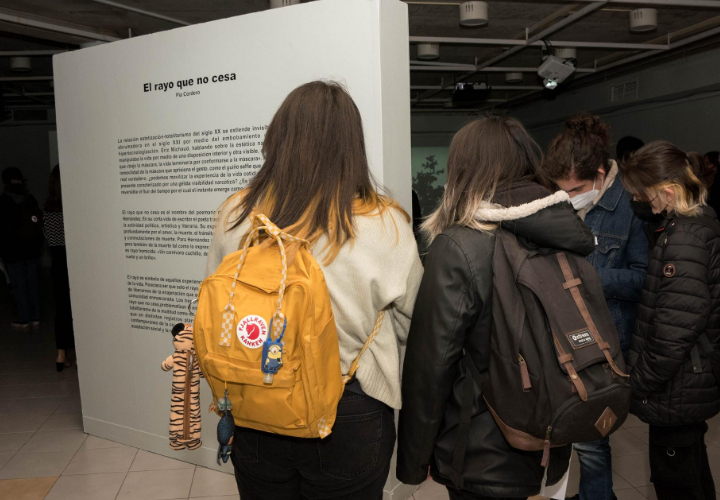 Con masiva convocatoria se inauguró la exposición El Rayo Que No Cesa en la Galería de Artes de la UCT