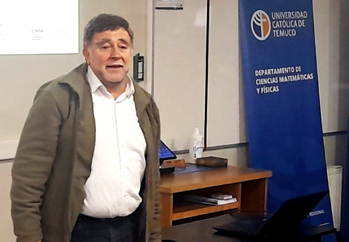 Premio Nacional de Ciencias Exactas 2011 dictó charla magistral dirigida a académicos en la UCT