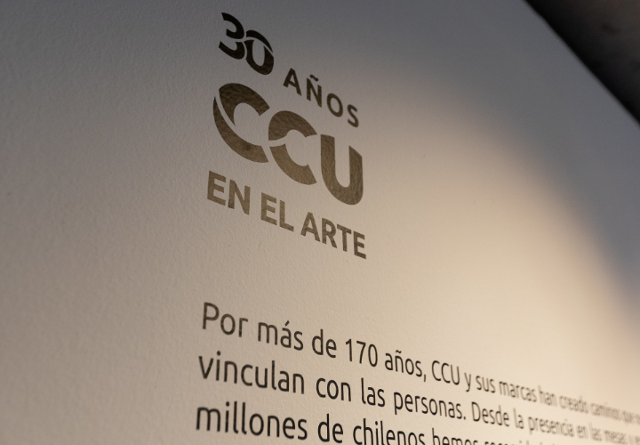 CCU en el Arte y Universidad Católica de Temuco inauguraron "Paisajes en tránsito"