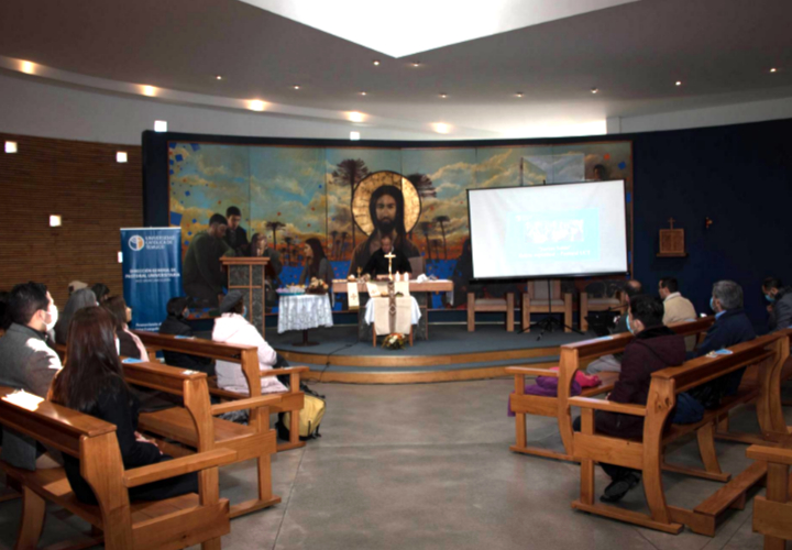 Un mensaje a la reflexión: Liturgia de Jueves Santo marcó el inicio de Semana Santa en la UCT