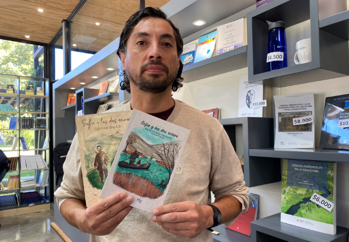 Presentan segunda parte de novela infantil "Sofía y los dos reinos" en Temuco