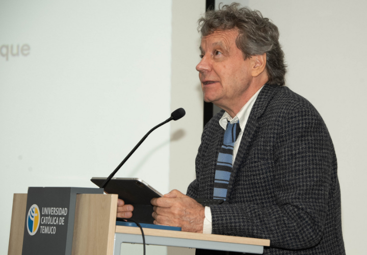 Las Humanidades en el debate actual: Arturo Fontaine dictó clase inaugural en la UCT