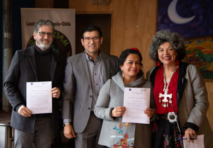 Con colección literaria y obras inéditas del poeta local inauguran en Lautaro Museo en honor a Luis Vulliamy