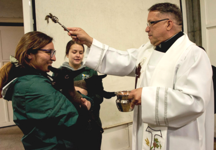 Facultad de Recursos Naturales UCT conmemoró día de San Francisco de Asís con tradicional bendición de animales