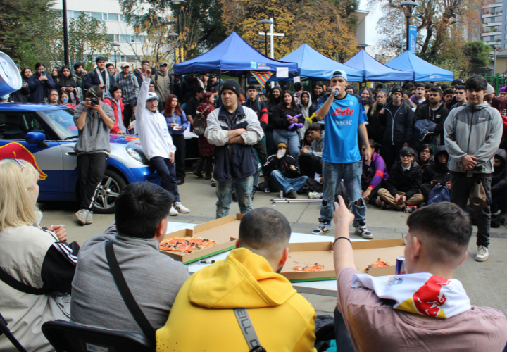 Campus San Francisco de la UCT fue sede de importante competencia de rap universitario