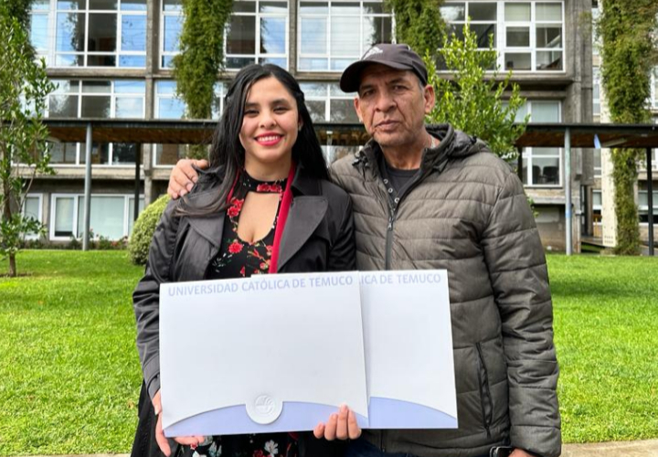Yasmín Vega: el ejemplo de movilidad social que vino desde Villarrica