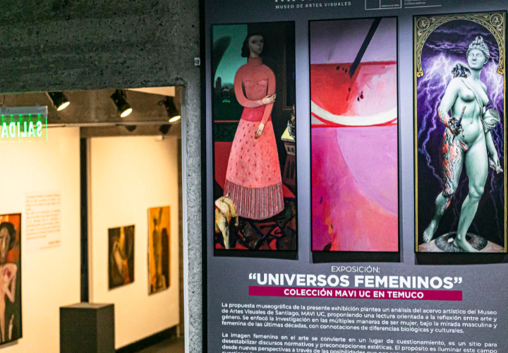 Exposición "Universos femeninos" cuestiona representaciones de la mujer en las artes visuales