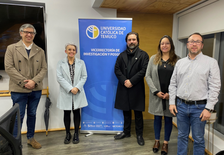 Seremi de CTCI se reúne con equipo de la Vicerrectoría de Investigación y Posgrado