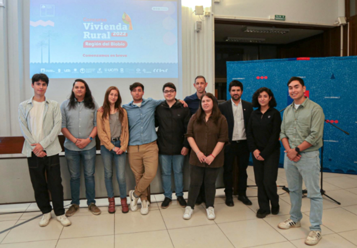 Estudiantes de la UCT lograron primer lugar en Concurso Vivienda Rural 2022 realizado en la región del Bío Bío