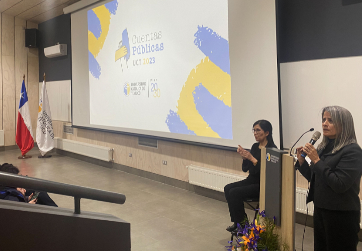 Facultad de Ciencias de la Salud de la UCT realizó su Cuenta Pública 2023
