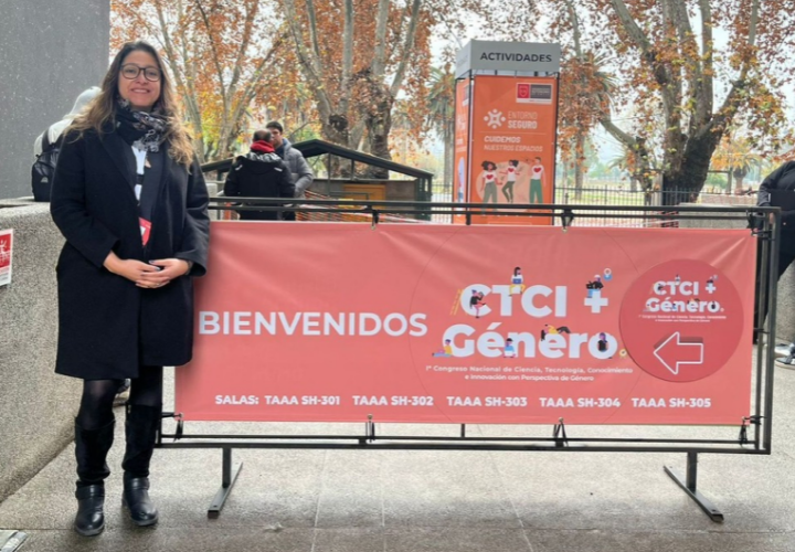 Directora de Investigación expone en 1er Congreso Nacional de Ciencia, Tecnología, Conocimiento e Innovación con Perspectiva de Género