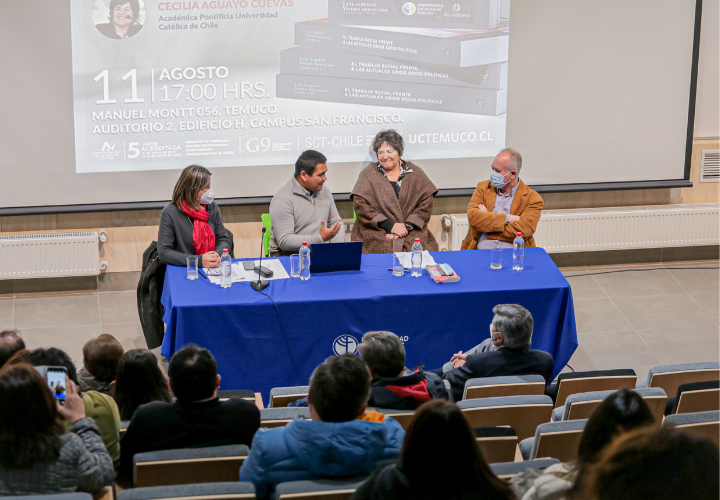 "El Trabajo Social frente a las actuales crisis socio-políticas": Ediciones UCT presenta libro escrito por académico