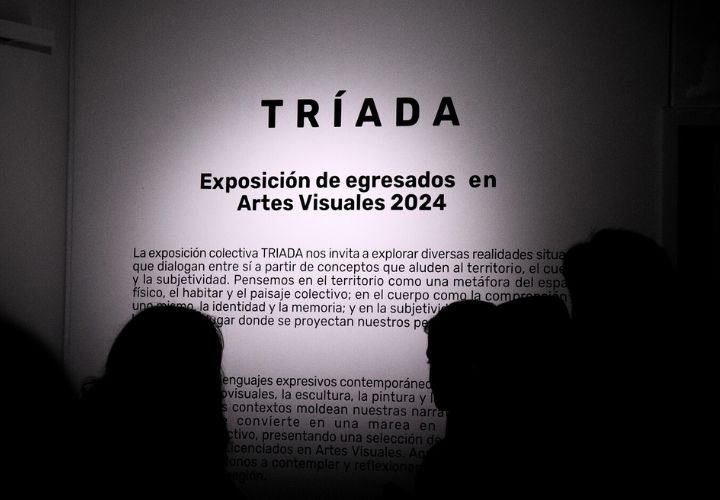 Egresados de Licenciatura en Artes sorprenden con exposición Triada en la Universidad Católica de Temuco