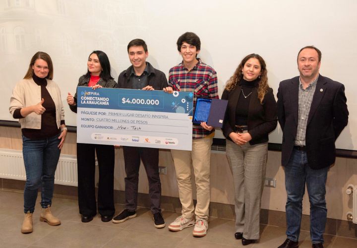 Desafío INNSPIRA 2024 dio a conocer a sus ganadores en una vibrante final en la UCT