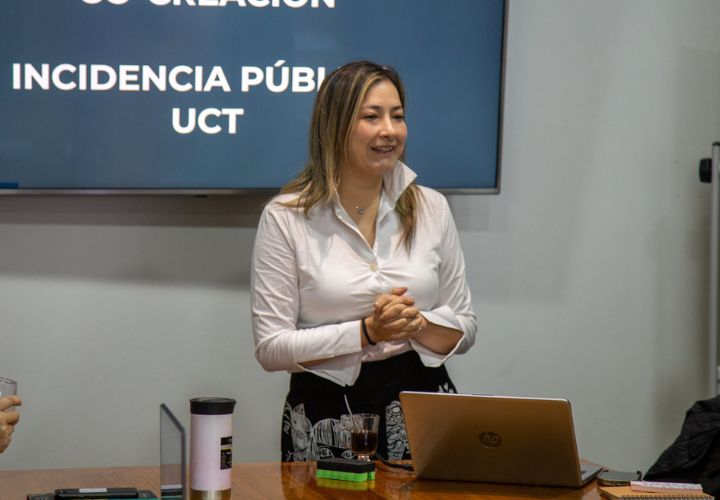 Dirección de Vinculación con el Medio UC Temuco realizó taller sobre incidencia pública