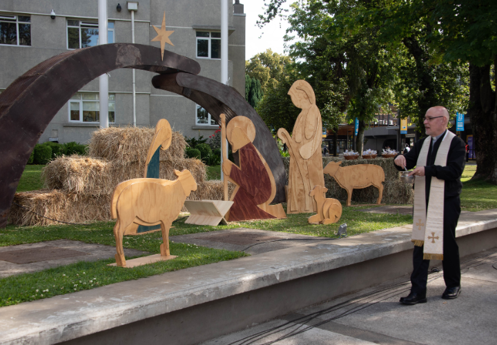 Comunidad UCT celebra la navidad con tradicional bendición de pesebres en sus campus