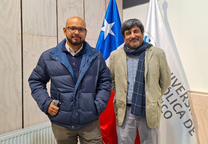 Investigador mexicano Julián Carrillo visitó la UCT para participar de seminario científico